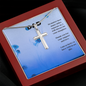 Dad / Lucky to Have you / Stainless Steel Cross Necklace