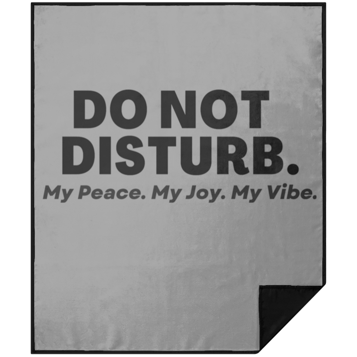 Peace - Joy - Vibe - Picnic Blanket 50x60
