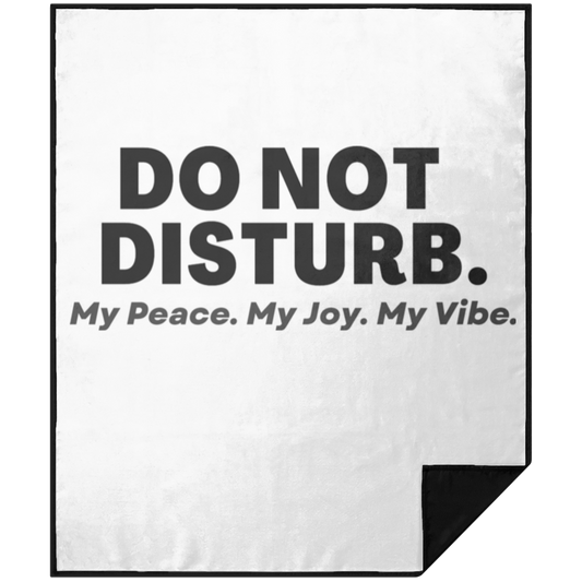 Peace - Joy - Vibe - Picnic Blanket 50x60