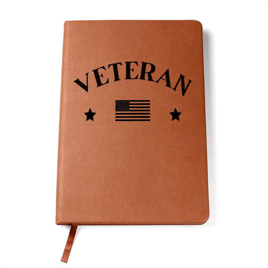 Veteran - Vegan Leather Journal