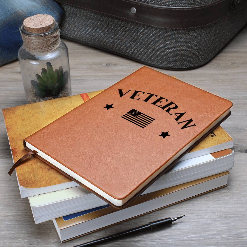 Veteran - Vegan Leather Journal