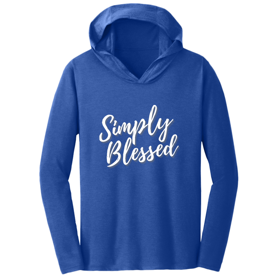 Simply Blessed (wht) -  T-Shirt Hoodie
