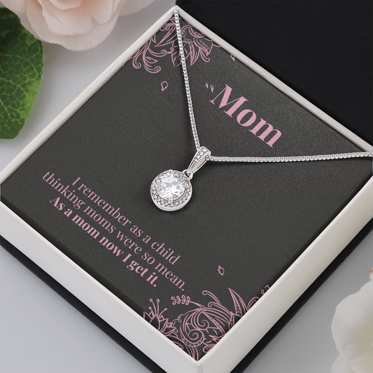 Mom / I get it now / Happy Mother's Day / Eternal Hope Necklace