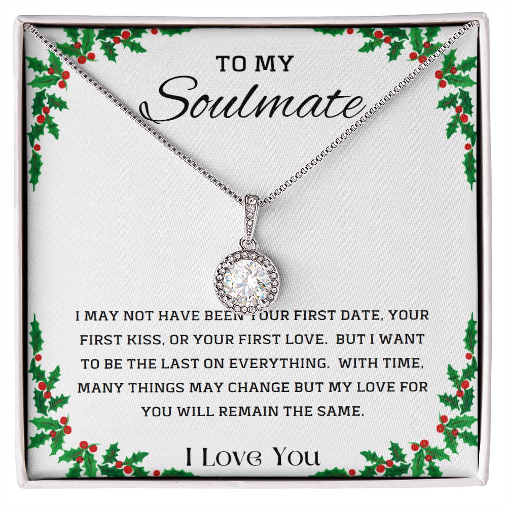 christmas gift for soulmate, christmas gift, holiday gift for soulmate, eternal hope necklace, soulmate necklace gift