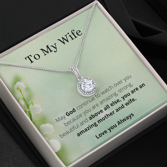 To My Wife / New Wife / God Watch Over / Eternal Hope Necklace