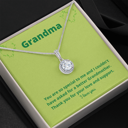 Grandma you are special / Mother's Day / Eternal Hope Necklace