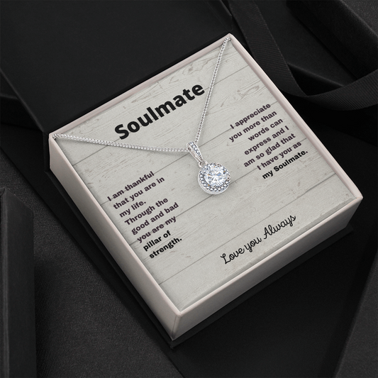 Soulmate / Gift for Soulmate / Eternal Hope Necklace