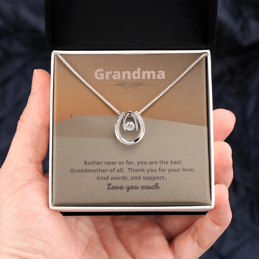 Grandma / Near or far / Lucky in Love Necklace