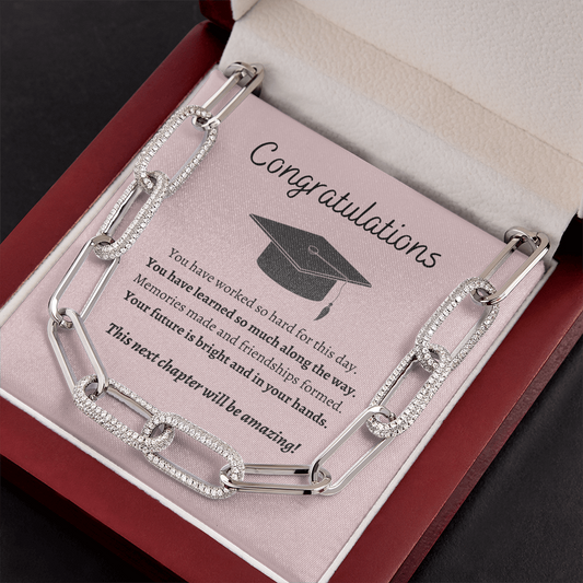 Congratulations Graduate / For Her / Forever Linked Necklace
