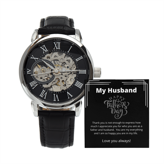 Father's Day watch; Father's day gift; fathers day gift; faters day gift; gift for father; gift for husband; husband gift for father's day; husband gift for fathers day