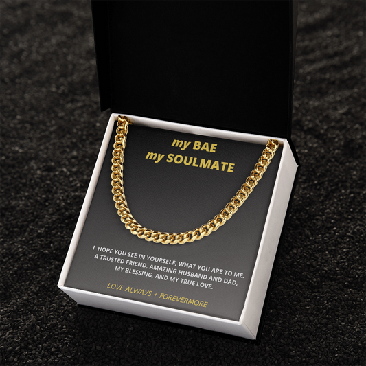 BAE necklace gift, BAE gift, Bae Soulmate Gift