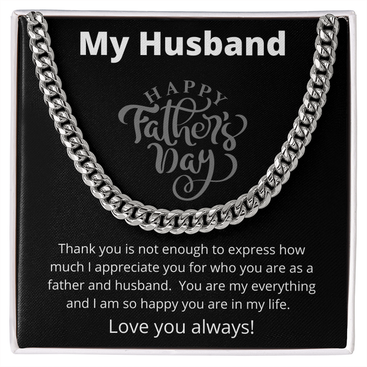 Wife thanks husband for the gift Royalty Free Vector Image