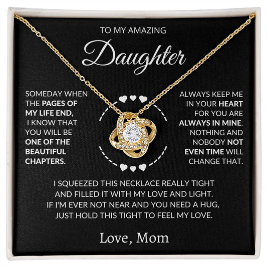 Daughter - Beautiful Chapters - Love Knot Necklace