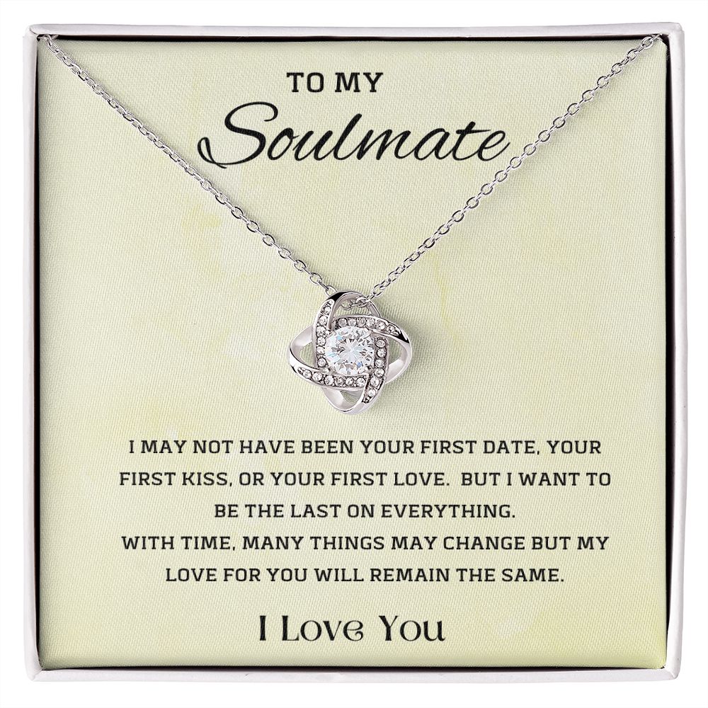 My Soulmate - Remain the Same - Love Knot Necklace