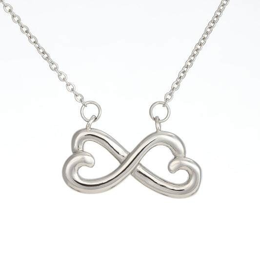 Soulmate / Soulmate Gift / Infinity Heart Necklace