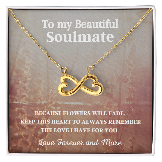 soulmate necklace, soulmate gift for her
