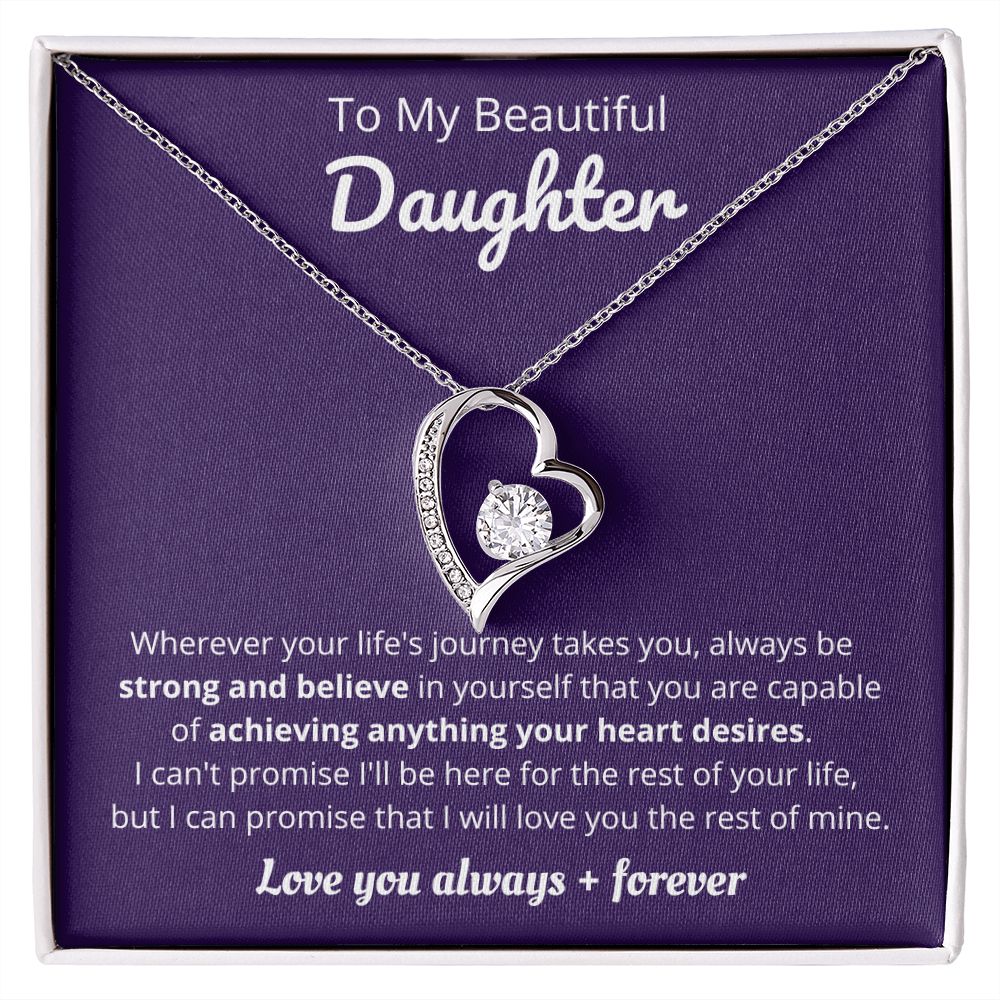 Daughter necklace, daughter dad, daughter mom, daughter necklace gift, daughter gift