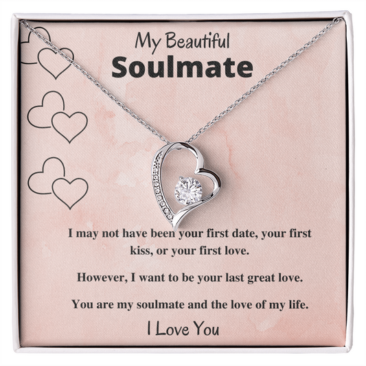 Beautiful Soulmate Gift; Soulmate Gift for her; Soulmate gift; Gift for Soulmate; Gift for Soul Mate; Gift for her; Gift for spouse; Necklace for Soulmate; Necklace for Soul Mate; Gift for girlfriend; gift for novia