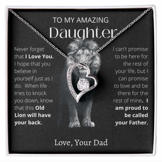 gift for daughter, daughter gift, gift from dad, gift from father, gift from father to daughter, daughter necklace gift, daughter graduation gift