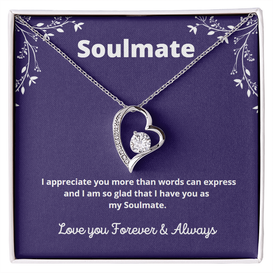 Soulmate / Soulmate Gift / Soulmate Necklace / Forever Love Necklace