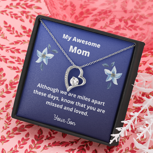 My Awesome Mom / Forever Love Necklace