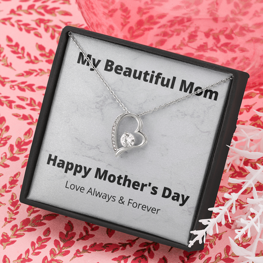 My Beautiful Mom / Forever Love Necklace