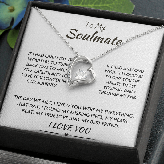 My Soulmate - Two Wishes - Forever Love Necklace