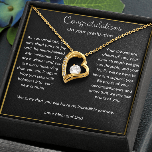 Graduation gift for her; necklace for her; graduation gift